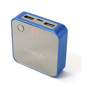Powerbank Doca Power banka 8400 mAh D525 niebieski