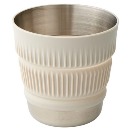 Składany kubek Sea to Summit Detour Stainless Steel Collapsible Mug beżowy Moonstruck Grey