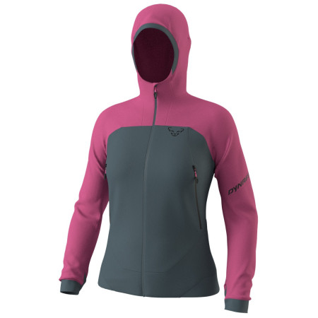 Bluza damska Dynafit Ridge Thermal Hoody W szary/różówy 6A51 - magenta/0720