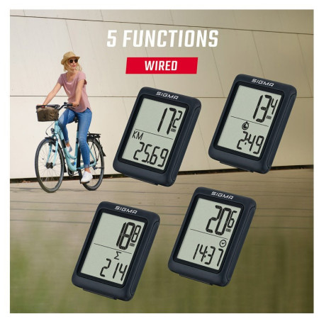 Licznik rowerowy Sigma BC 5.0 WR
