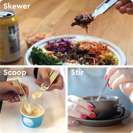 Sztućce GoSun Flatware podróżne sztućce składane