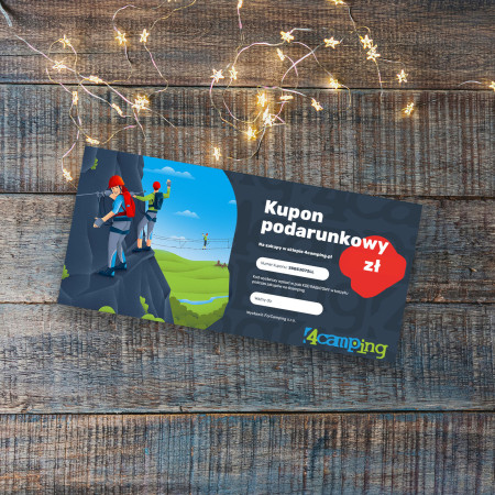 Voucher 4camping Elektroniczna karta podarunkowa