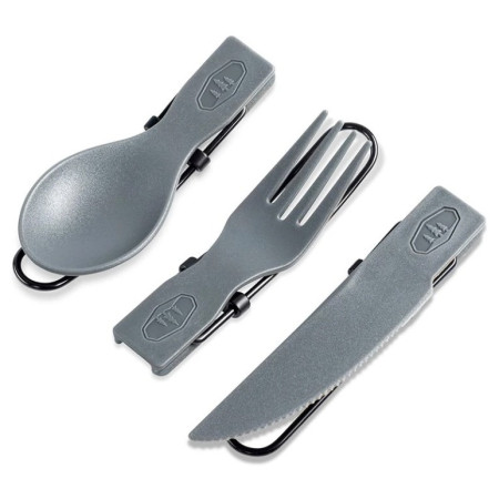 Zestaw sztućców GSI Outdoors Tekk Trio Folding Cutlery Set