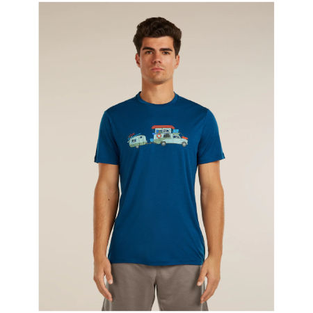 Męska koszulka Icebreaker Men Merino 150 Tech Lite SS Tee Transportage