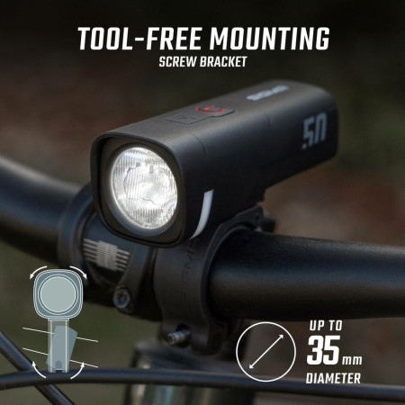 Przednia lampka Sigma Aura 50