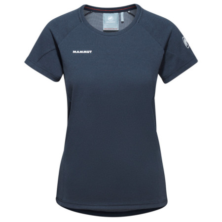 Koszulka damska Mammut Aegility T-Shirt Women niebieski/biały marine melange-white