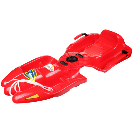 Bobslej Yate Galaxy czerwony