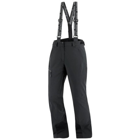 Damskie spodnie narciarskie Salomon Brilliant Pant W czarny DEEP BLACK