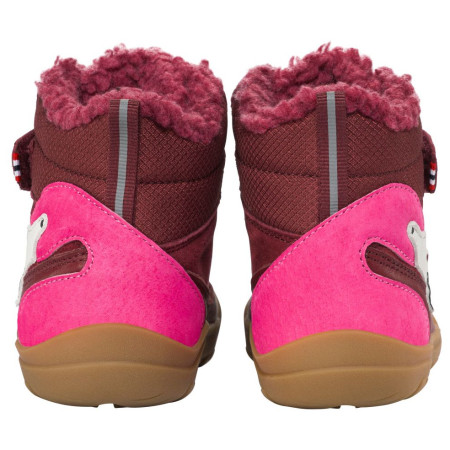 Dziecięce buty zimowe Viking Outdoor Footwear Alv Barefoot Paw Warm WP 2V Burgundy