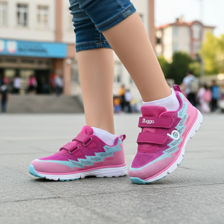 Dziecięce tenisówki Bugga Tempe Pink