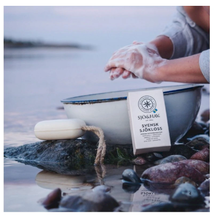 Płyn do higieny osobistej Sjö&Hav Biodegradowalne mydło outdoorowe w kostce 200 g