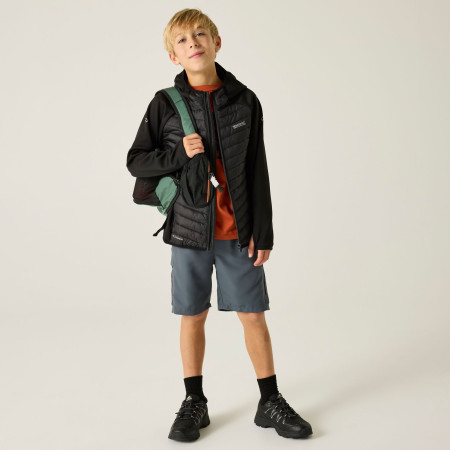 Kurtka dziecięca Regatta Junior Andreson Hybrid Black/Sealgr