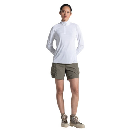 Koszulka damska Craghoppers NosiLife SolarShield+ Half Zip Top