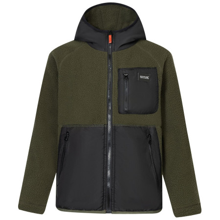 Bluza dziecięca Regatta Munro Hybrid Jacket DarkKhak/Blk ciemnozielony DarkKhak/Blk