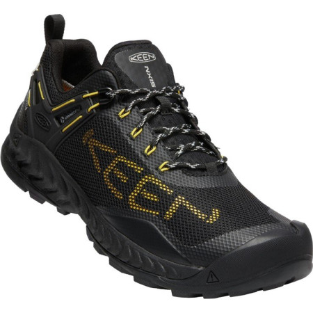 Męskie buty turystyczne Keen Nxis Evo Wp czarny/żółty black/keen yellow