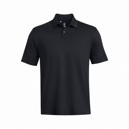 Męska koszulka Under Armour T2G Polo Lb czarny Black/White