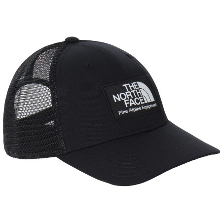 Bejsbolówka The North Face Deep Fit Mudder Trucker czarny TNF BLACK