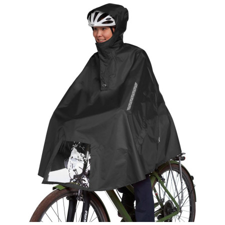 Ponczo rowerowe Tatonka Bike Poncho czarny black