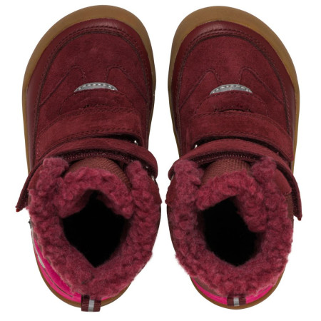 Dziecięce buty zimowe Viking Outdoor Footwear Alv Barefoot Paw Warm WP 2V Burgundy
