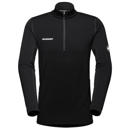 Męska koszulka Mammut Aenergy ML Half Zip Pull Men czarny black 0001