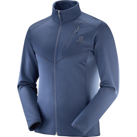 Męska bluza Salomon Discovery Fz ciemnoniebieski Nightish