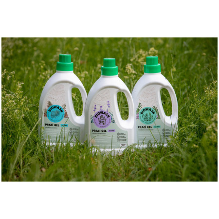 Środek czyszczący Biowash Żel do prania wełny - rozmaryn/lanolina 1500ml