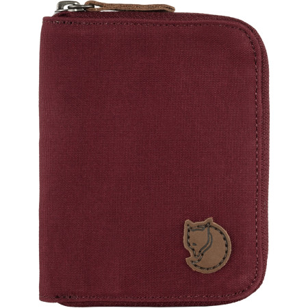 Portfel Fjällräven Zip Wallet ciemnoczerwony Bordeaux Red