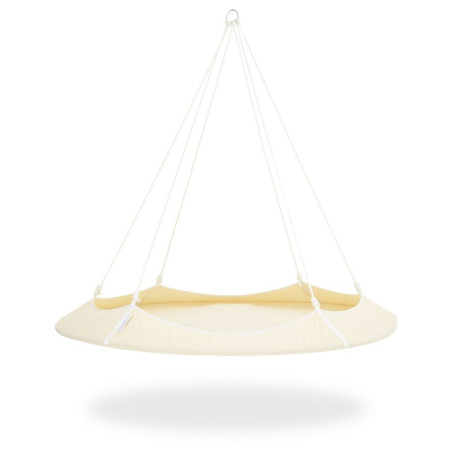 Huśtawka Hamaka.eu Hangout Pod beżowy krémová /bílá lana