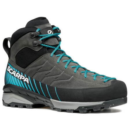 Buty trekkingowe wysokie męskie Scarpa Mescalito Trk 2 Gtx szary/niebieski Shark - Azure