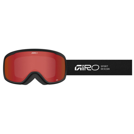 Gogle narciarskie Giro Cruz Black Stacked-Amber Scarlet