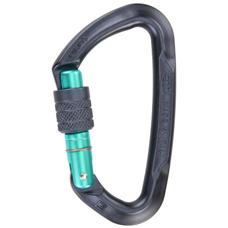 Karabinek Climbing Technology Lime SG szary/zielony grey/blue marine