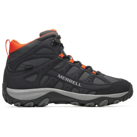 Męskie buty turystyczne Merrell Accentor 4 Sport Mid Gtx czarny black/firetail
