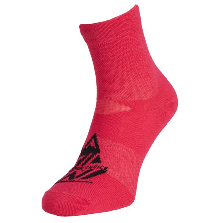 Skarpetki Silvini Enduro Orino czerwony fuchsia-black