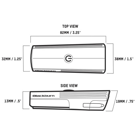 Przednia lampka Blackburn Dayblazer 550