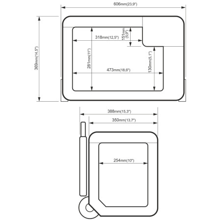Lodówka turystyczna Yolco BCX30