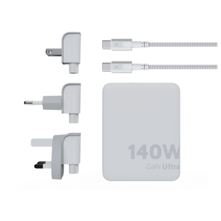 Ładowarka Xtorm 140W GaN Ultra Travel Charger + USB-C PD Cable