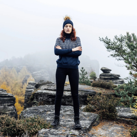 Sweter damski Kama 5051