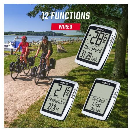 Licznik rowerowy Sigma BC 12.0 WR