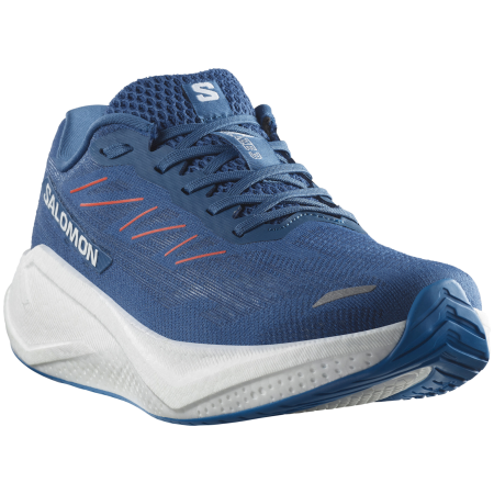 Buty do biegania dla mężczyzn Salomon Aero Blaze 3 ciemnoniebieski Dark Blue / White / Cherry Tomato