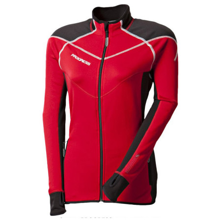 Bluza damska Progress Brenta czerwony/czarny Red/Black