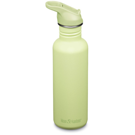 Butelka ze stali nierdzewnej Klean Kanteen Classic 800 ml (w/Flip Seal Sport Cap) jasnozielony shadow lime