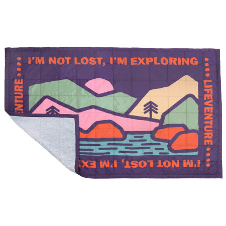 Koc LifeVenture Sundown Berber Lined Blanket