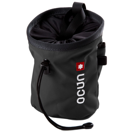 Worek na magnezję Ocún Push + pasek Ocún Chalk Bag Belt czarny Black