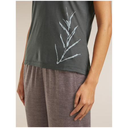 Damska koszulka Icebreaker Merino Blend Core SS Tee Panax