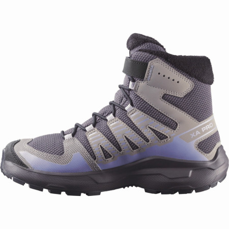 Buty dziecięce Salomon Xa Pro Winter Wp J Nine Iron-Gull-Cosmic Sky