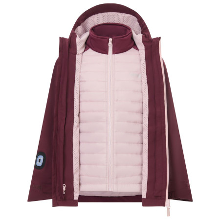 Kurtka zimowa dla dziewczynek Regatta Girls Trekktain 3-in-1 II FigPowLilac