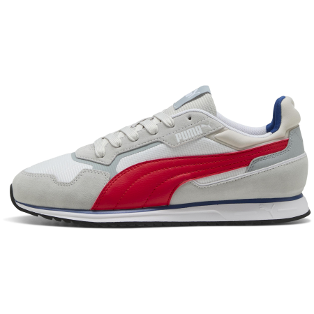 Buty męskie Puma Softride St Miler szary Cool Light Gray-For All Time Red-PUMA White