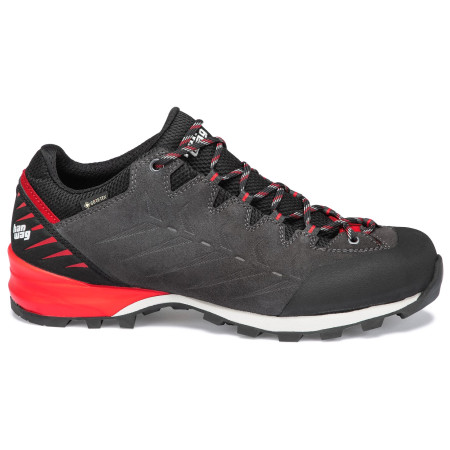 Buty trekkingowe Hanwag Makra Pro Low szary/czerwony asphalt/red