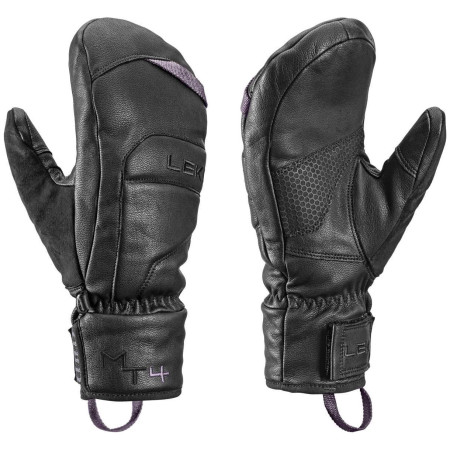 Damskie rękawice narciarskie Leki Montera Prime Women Mitt czarny black-blackberry gray