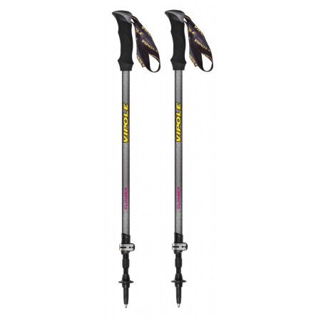 Kije trekkingowe dla kobiet Vipole Climber As Ql Violet fioletowy